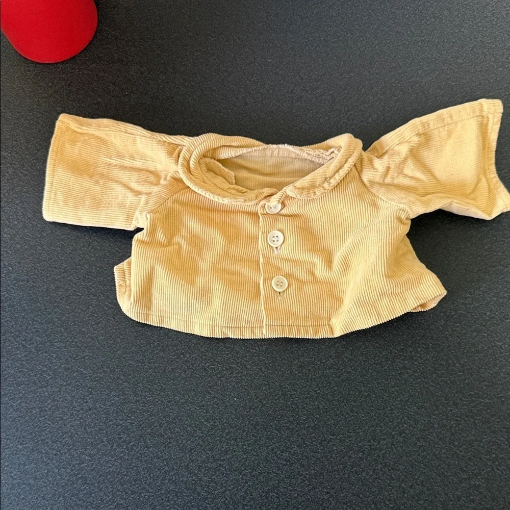 Yellow Corduroy Doll Jacket - Kids Toys Dolls & Accessories